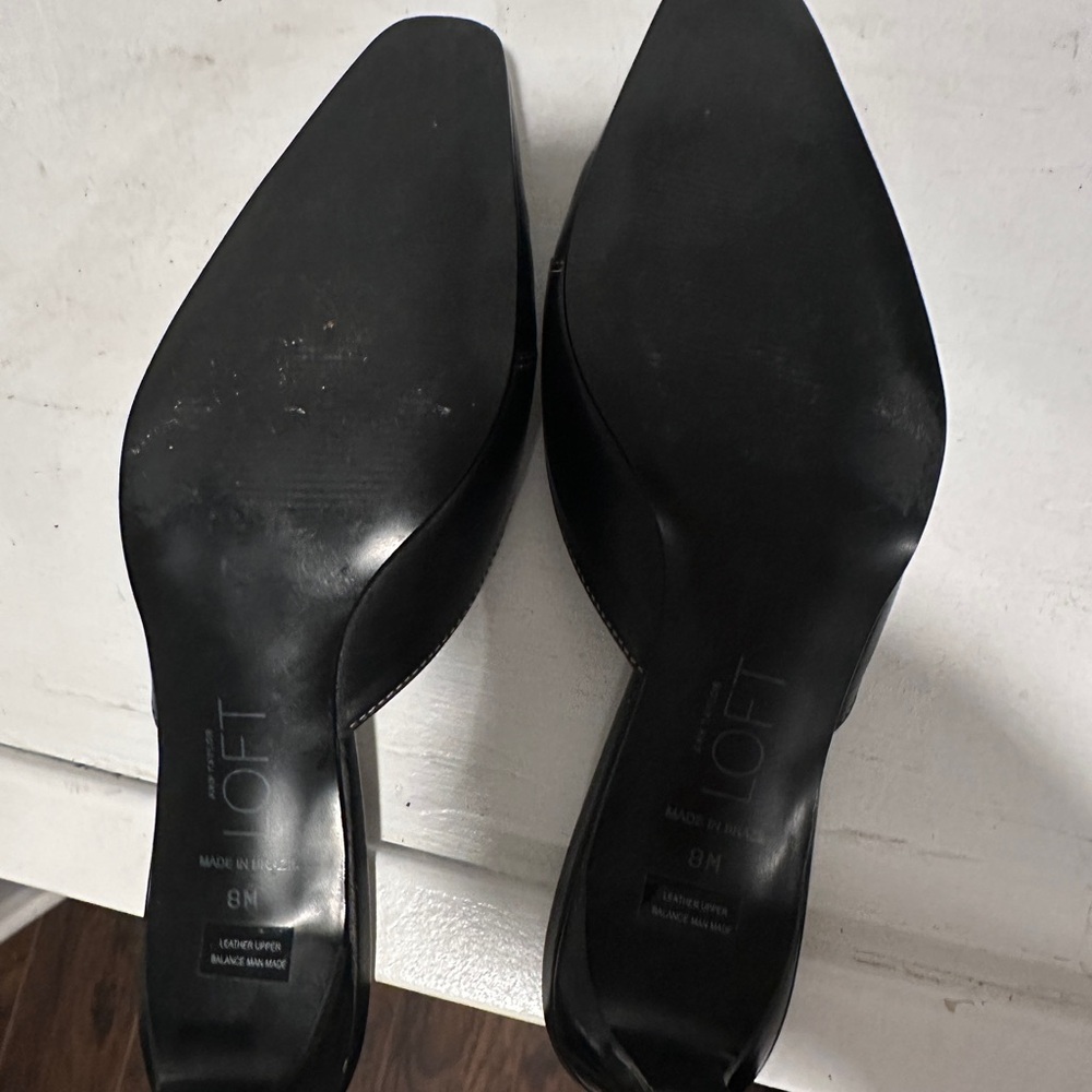 Elegant Black Women's Mules - Picture 6 of 6
